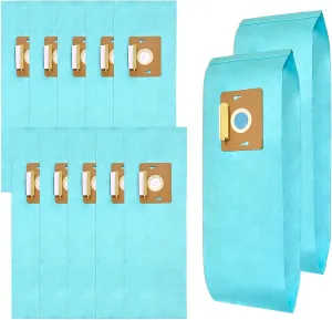 12 Pack Type F Vacuum Bags for Riccar Supralite R10E, Rsl1, Rsl1a, Ral1ac, Rsl2, Rsl3, Rsl3c, Rsl4, Rsl5, Rsl5c & Simplicity Freedom F3600, F3500, F3400, F3300, SF1 Uprights #Part RFH6 RSL-6 SFH6