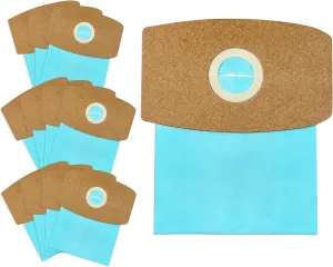 12 Pack Type S Vacuum Bags for Riccar SupraQuik & Simplicity SS-6 Type S, Sport S100 Models Canister Vacuum Cleaner #Part RSQ1 RSQ-6 SS-6