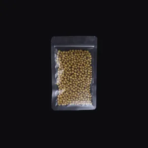 12 x 20cm Frosted Clear Food Pouch (100pcs)