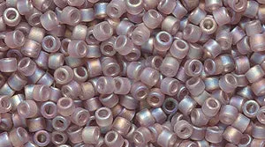 14SD596-M: DB857 Delica Smoky Amethyst Matte AB 11/0 - 100GM