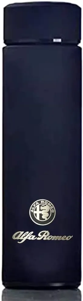17 oz Car Logo Black Frosted Travel Mugs & Tumblers Vacuum Insulated Stainless Steel Thermal Bottle Fashion Business Thermal Cup for Hot or Cold Drink Coffee Or Tea (fit alfa)