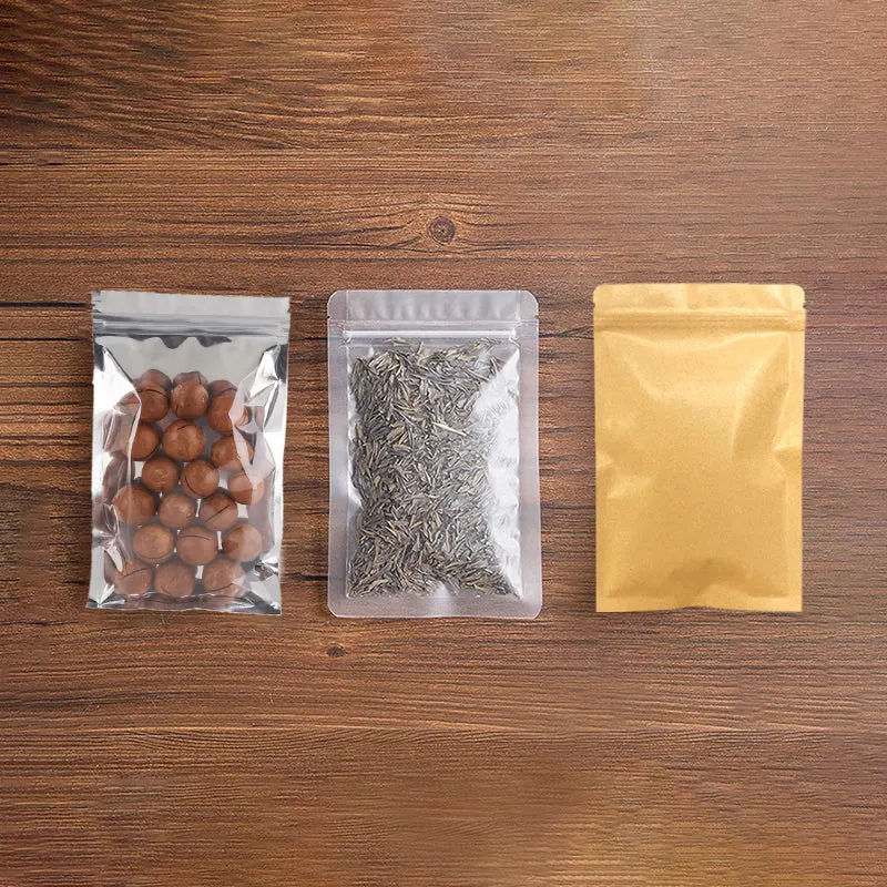 18 x 26cm Frosted Clear Food Pouch (100pcs)