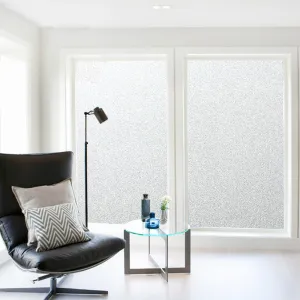 200CM*45/60/90 Frosted Window Film No Glue Self Adhesive Vinyl Static Cling Privacy Glass Door Sticker Bathroom For Home Decor