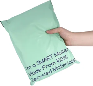 300 Count, 10x13 inch 100% Recycled Poly Mailers Eco Friendly Packaging Envelopes Supplies Mailing Bags 2.5 Mil Thick | SMART Mailer