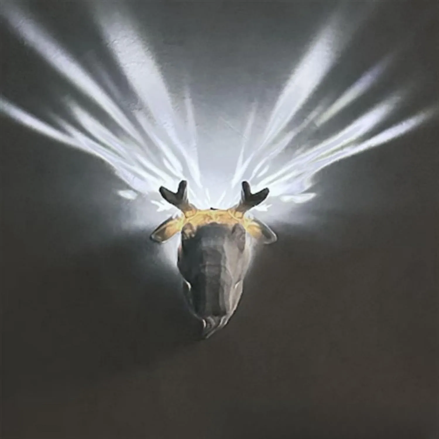 3D Animal LED Wall Lamp, Creative Resin Carving Lamp, LED Home Decoration Lamp, Atmosphere Rendering Lamp, for Study, Bedroom, Dining Room, Stairway, Hallway, Bar (Reindeer)