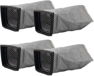 4 Pack Hoover Cloth Bags Replacement for Hoover Porta Power Swingette S1015 S1029 and CH30000 Commercial Canister Vacuum, Replace Part 43662023