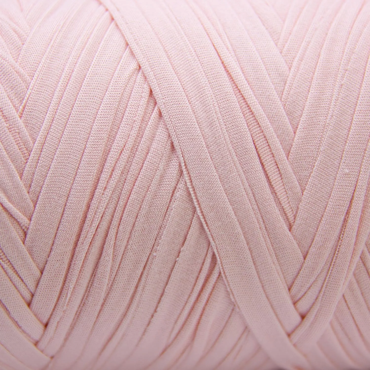 400g T Shirt Yarn, Tshirt Crochet Yarn for Crocheting Bag/Craft Project/Home Decor, 14.1oz/400g, 120yd/110m Crochet with Polyester Spandex Blend Stretch Fabric(Jade Pink)
