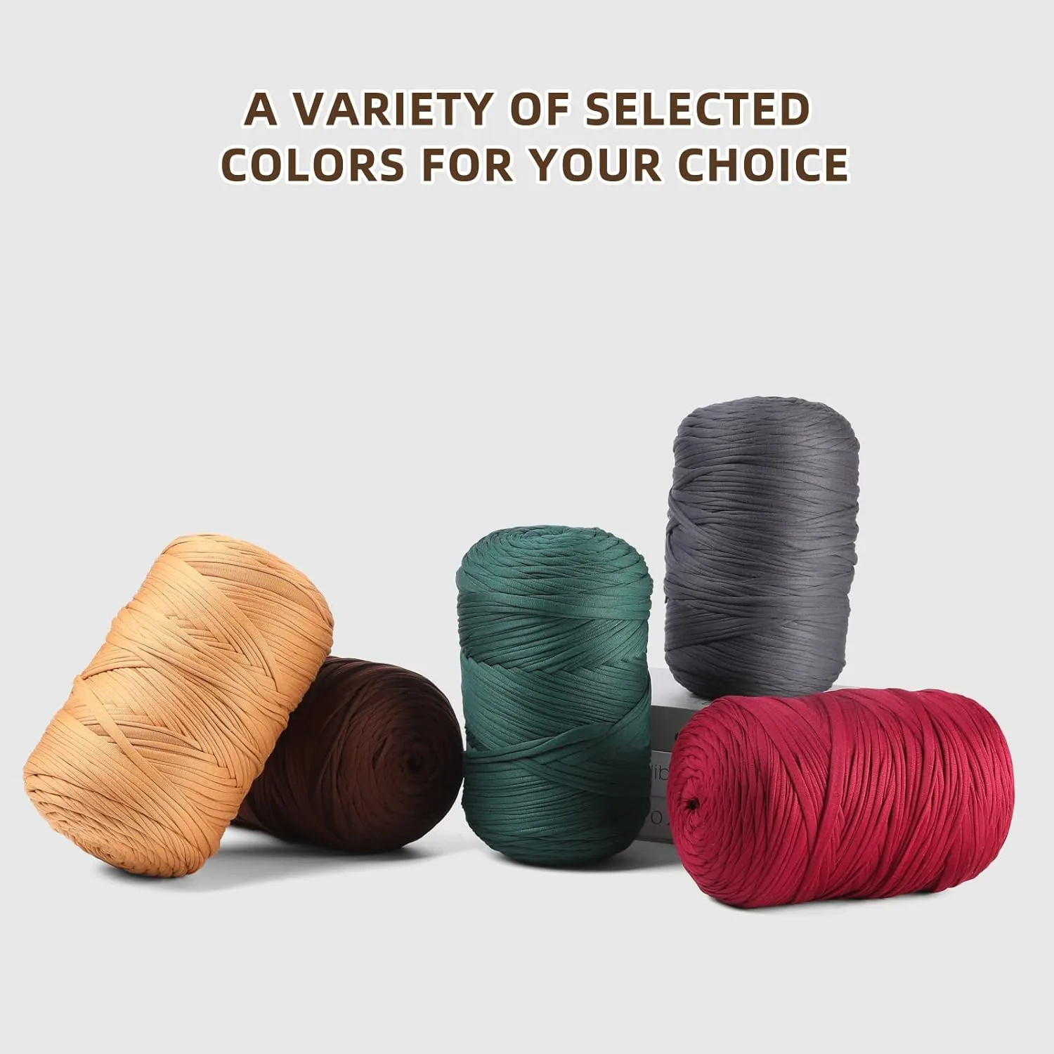 400g T Shirt Yarn, Tshirt Crochet Yarn for Crocheting Bag/Craft Project/Home Decor, 14.1oz/400g, 120yd/110m Crochet with Polyester Spandex Blend Stretch Fabric(Jade Pink)