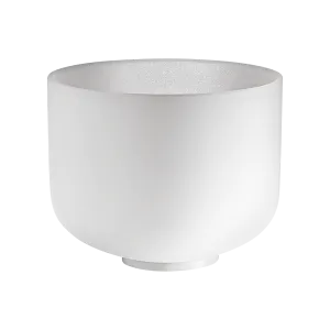 432 Hz 10" Crystal Singing Bowl Note G4 - Throat Chakra