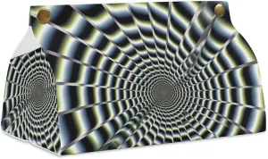 A Gym Artifact, The Canvas Spiral Optical Illusion Gif Printed Yoga Storage Bag Is Durable, Wear-resistant And Does Not Strangle Shoulders. It Is Suitable for Both Men And Women