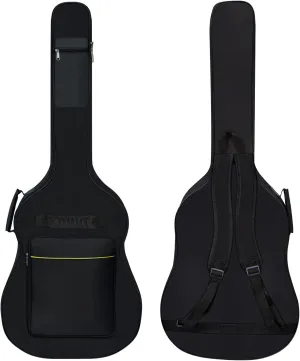 Acoustic Guitar Bag Thick Padding Waterproof Dual Adjustable Shoulder Strap Guitar Case Gig Bag Thickening Sponge Padding Fit 39-41 Inch Guitar