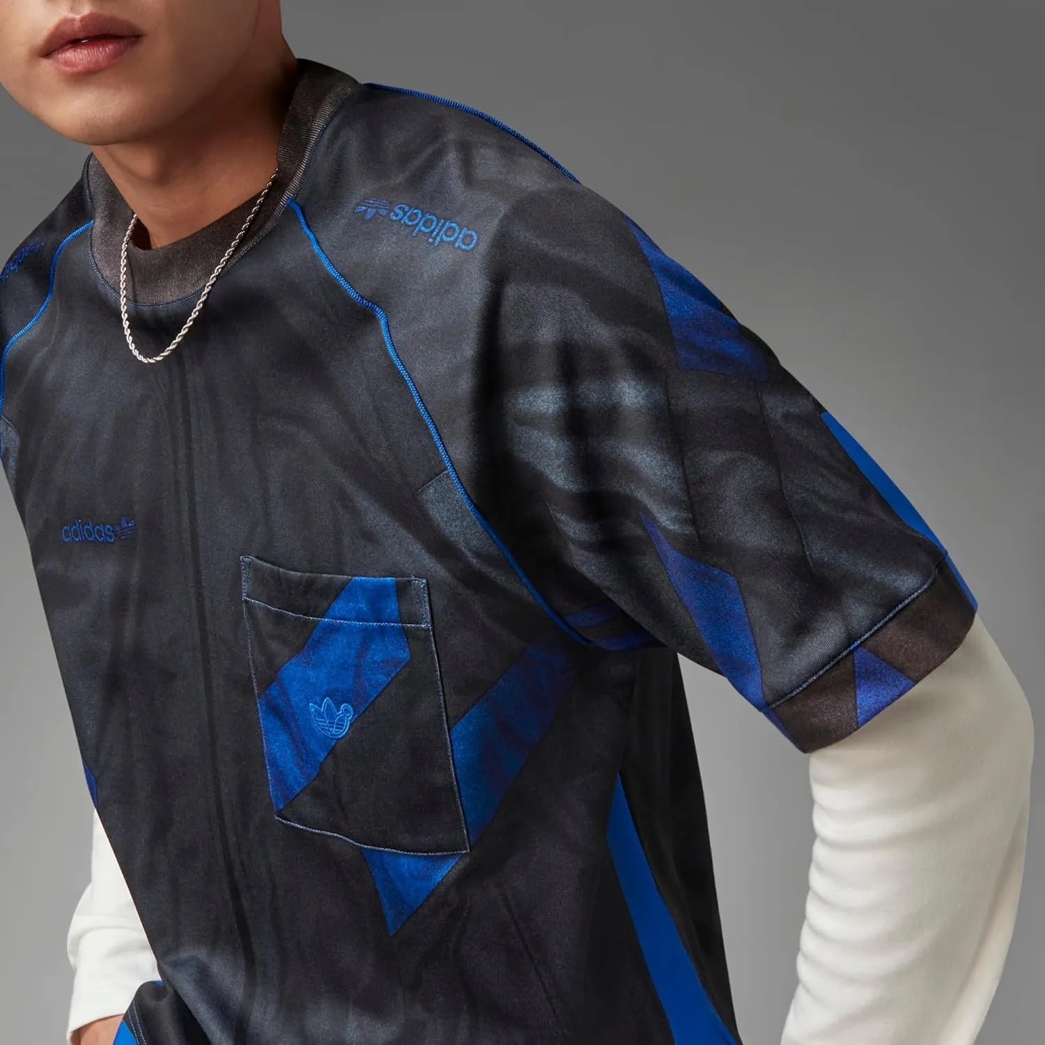 adidas Originals Men's Blue Version Sport Jersey