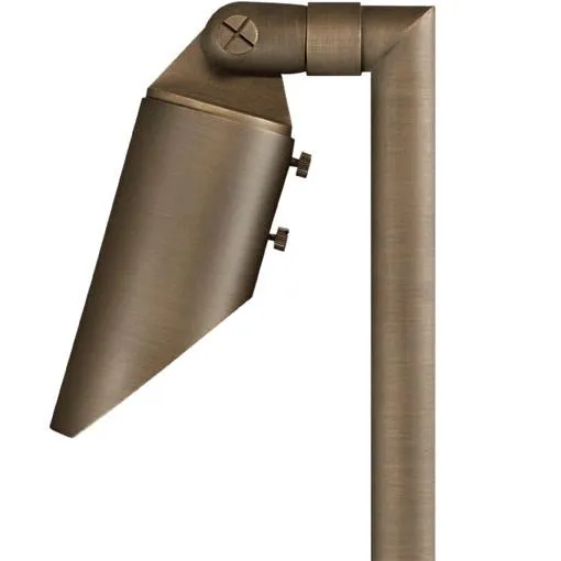 Advantage - ADV-LED-PS-105B-5W - Cast Brass "Big Smoky" path light w/ 6w
