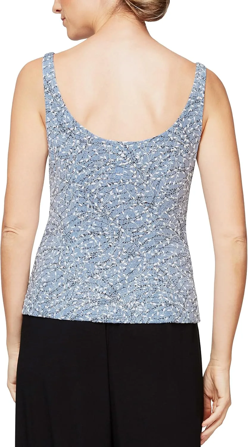 Alex Evenings Women's Top and Jacket Set