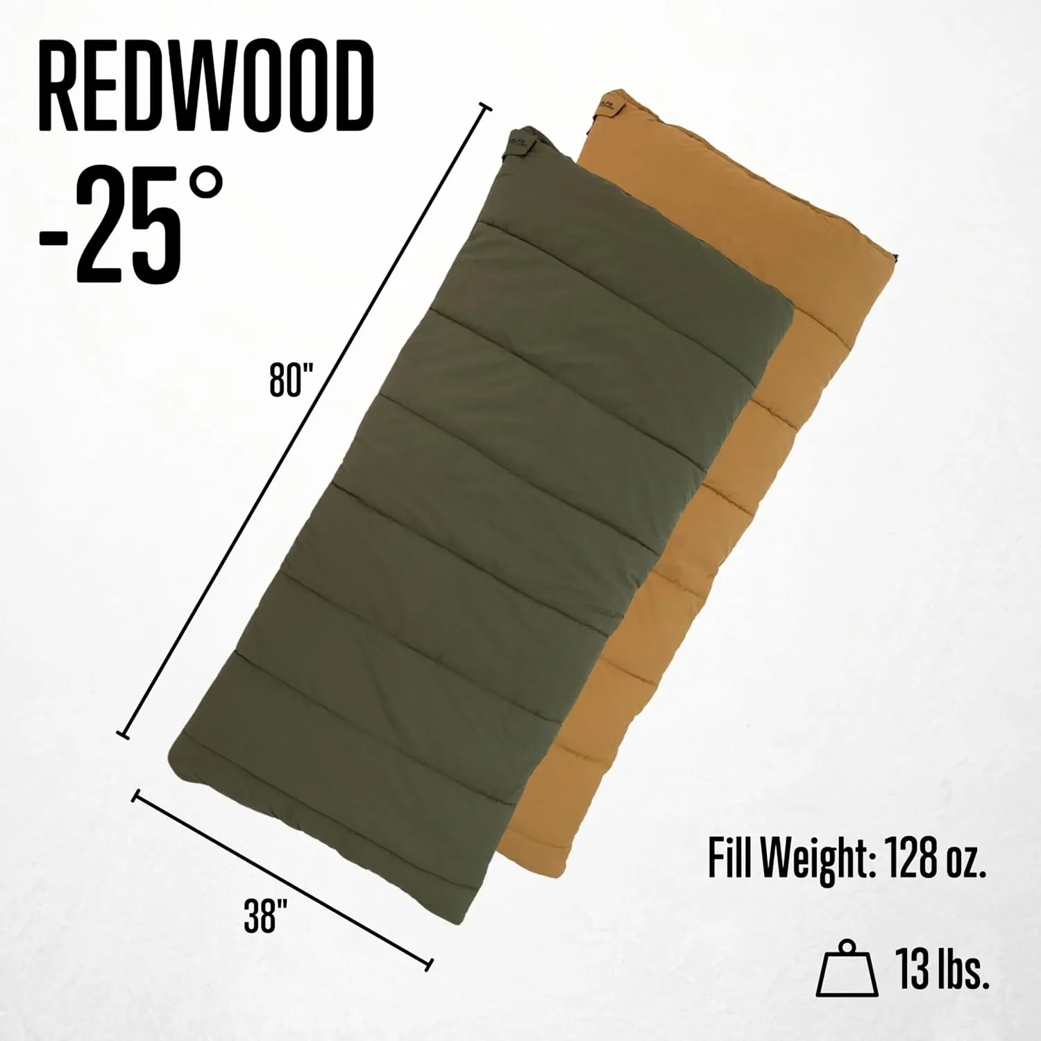 ALPS OutdoorZ Sleeping-Bags Redwood -25