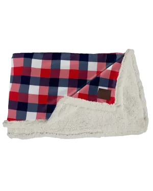 Americana Flannel Sherpa Blanket by Dixxon Flannel Co.