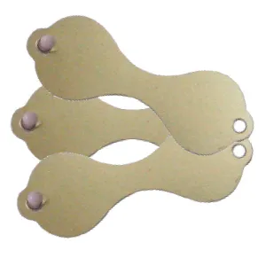 Arch Crown PVC Ring Tags