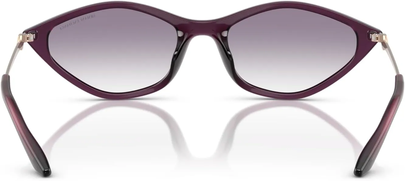 Armani Exchange Women's Ax4152su Universal Fit Oval Sunglasses