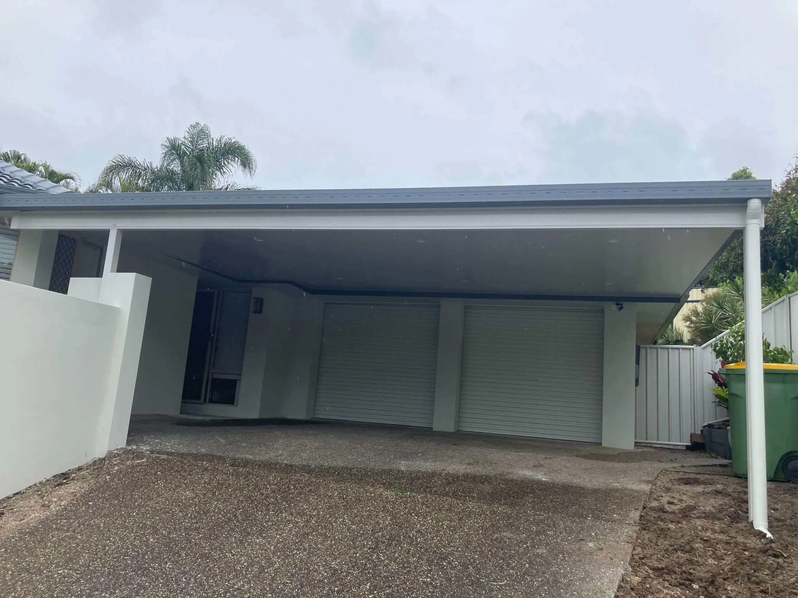 Attached Insulated Patio/Carport Metal Fascia 6 x 5.2m