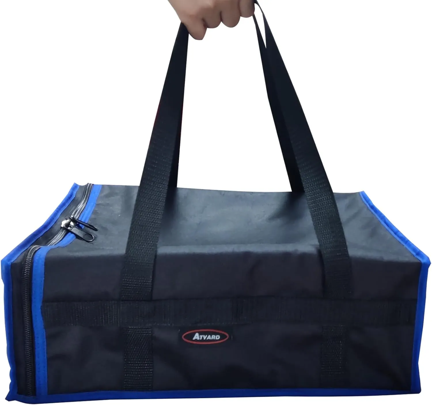 ATYARD Pizza Delivery Bag, 20" x 20" x 5" Pizza Warmer Bags for Carry Hot, Insulated Food Delivery Bag, Insulated Grocery Bags, Holds up to 2 Fresh Pizzas.