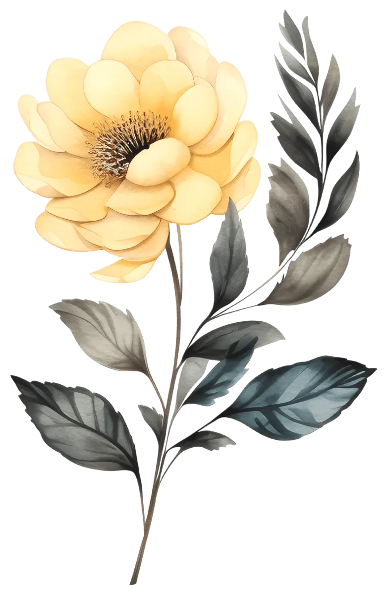 Autumn Harvest Flowers Watercolor Ready to Press DTF Transfers