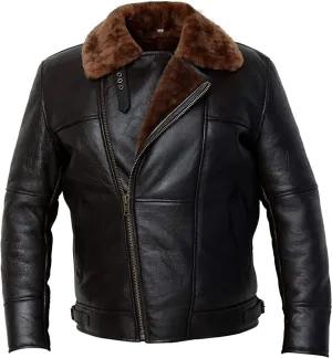 B4 Black Aviator Jacket