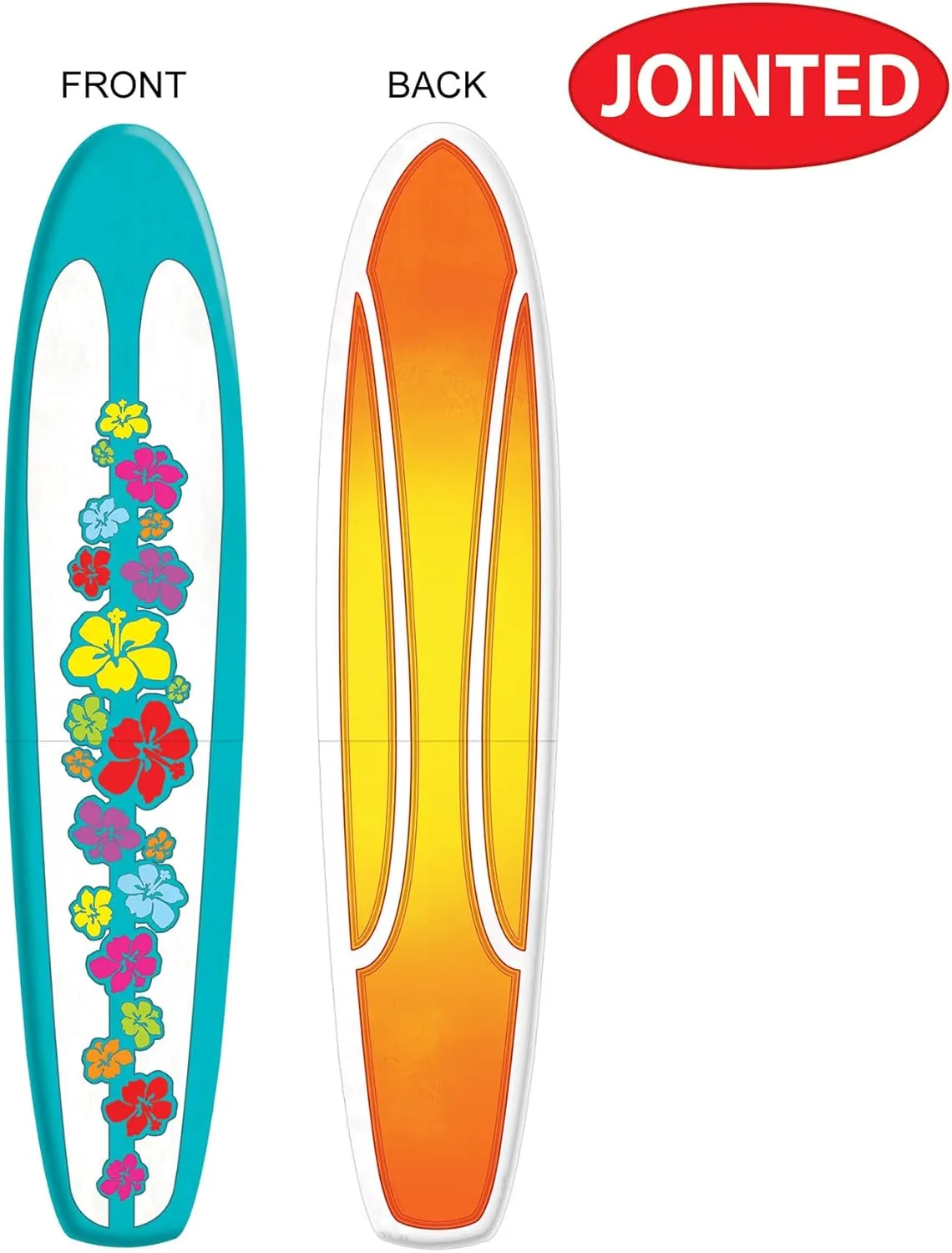 Beistle Jointed Surfboard Pack of 2