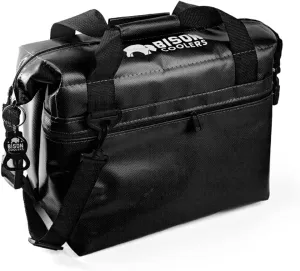 Bison Coolers Softpak Series, Made in USA, Soft Cooler Bag Insulated Leak Proof for Beach, Travel, Camping, Picnic, Car, Trips, 24  Hour Ice Retention