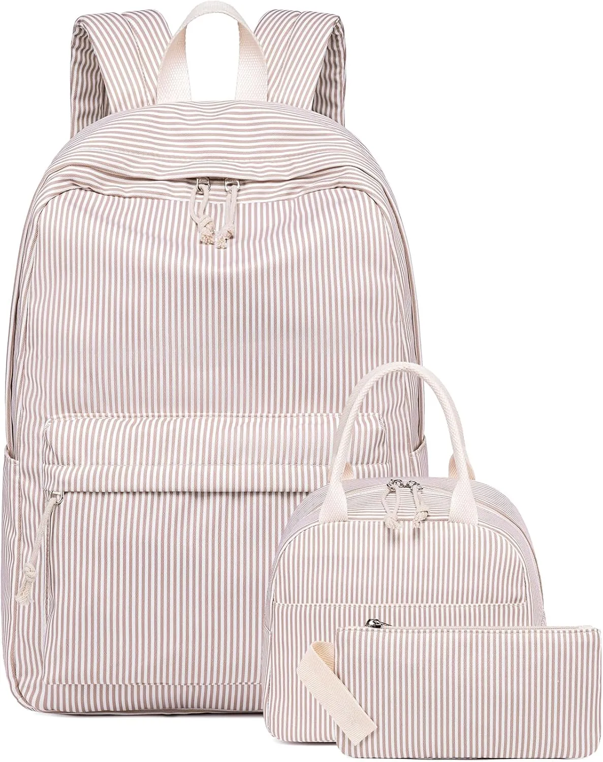 Bluboon School Backpack Set Girls Womens Laptop Bookbag Casual Daypack Fits 15 inch Laptop with Lunch Tote Bag and Pencil Bag