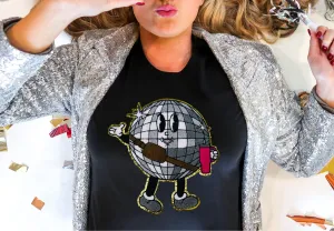 Bougie Disco Ball Chenille Patch