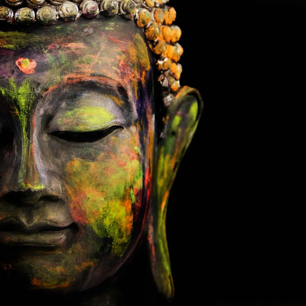 Buddha Spiritual Printed Glass  Splashback - DIY