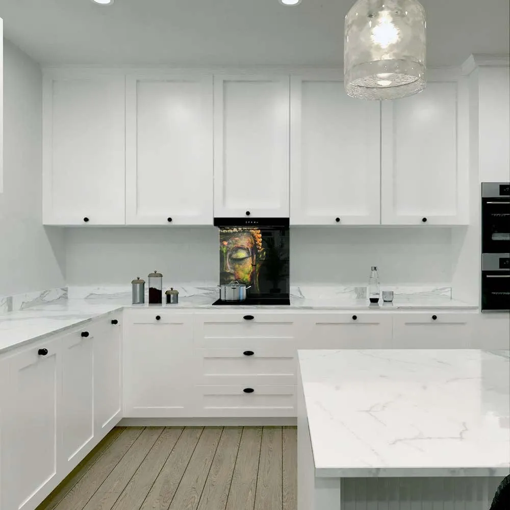 Buddha Spiritual Printed Glass  Splashback - DIY