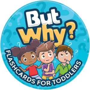 But Why Flash Cards for Toddlers 2  Years - Speech Therapy Materials - 50 Double Sided Flashcards - Learn to Talk, Social Skills & Emotional Learning Activities, by Pidoko Kids