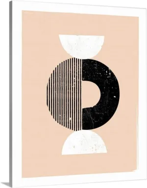 CANVAS ON DEMAND Retrogeo - Candy Canvas Wall Art Print by Inner Circle, Abstract, Retro, Home Decor, Modern Artwork, 20" x24in