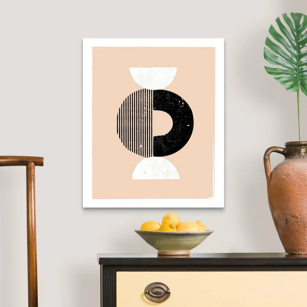 CANVAS ON DEMAND Retrogeo - Candy Canvas Wall Art Print by Inner Circle, Abstract, Retro, Home Decor, Modern Artwork, 20" x24in