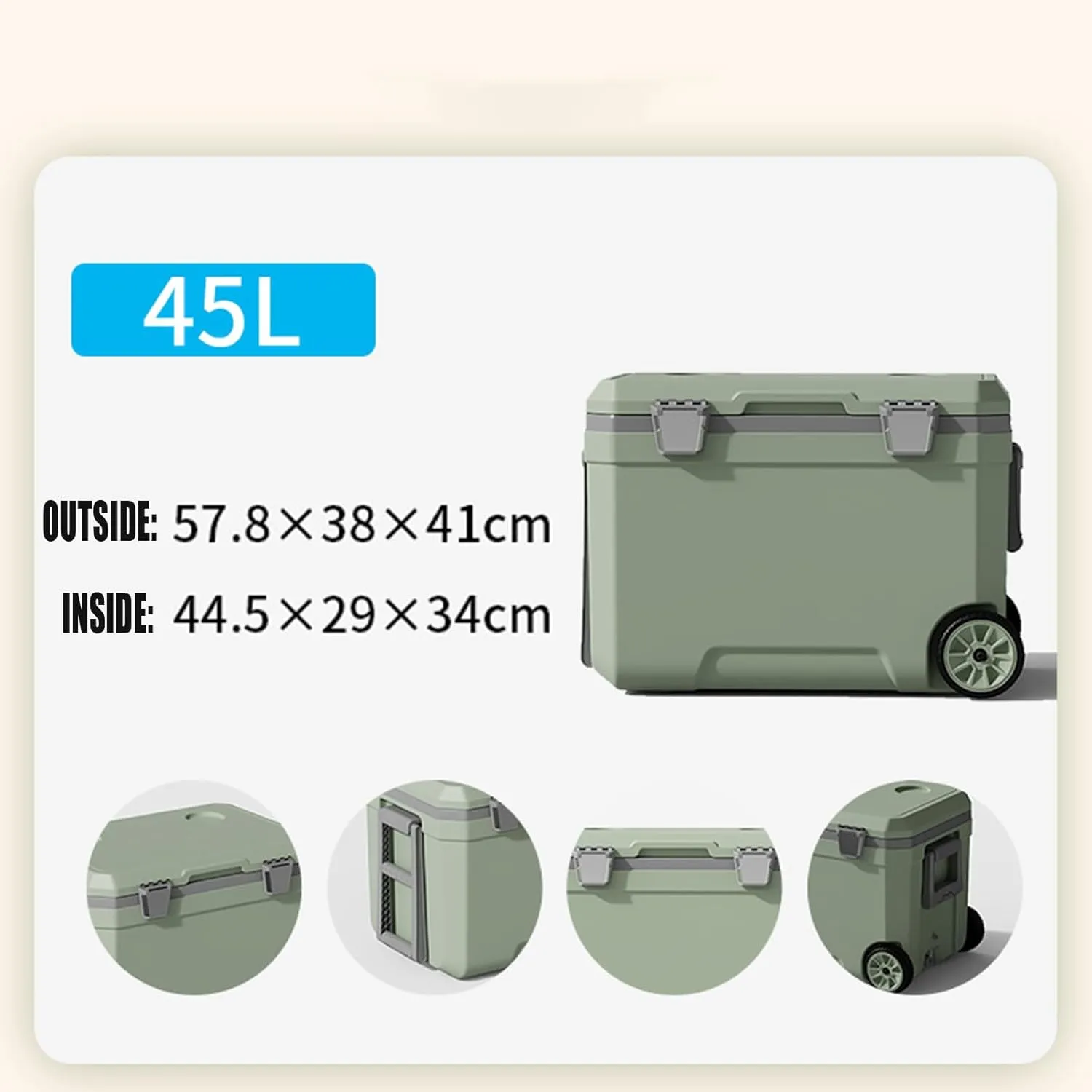 Car Camping Coolers for McLaren 570S/650S/720S/Artura/Elva/Senna/Speedtail/Concept, Waterproof Portable Cooler, Leak Proof Picnic Insulated Bag, Ultra-Light Premium Ice Chest Box