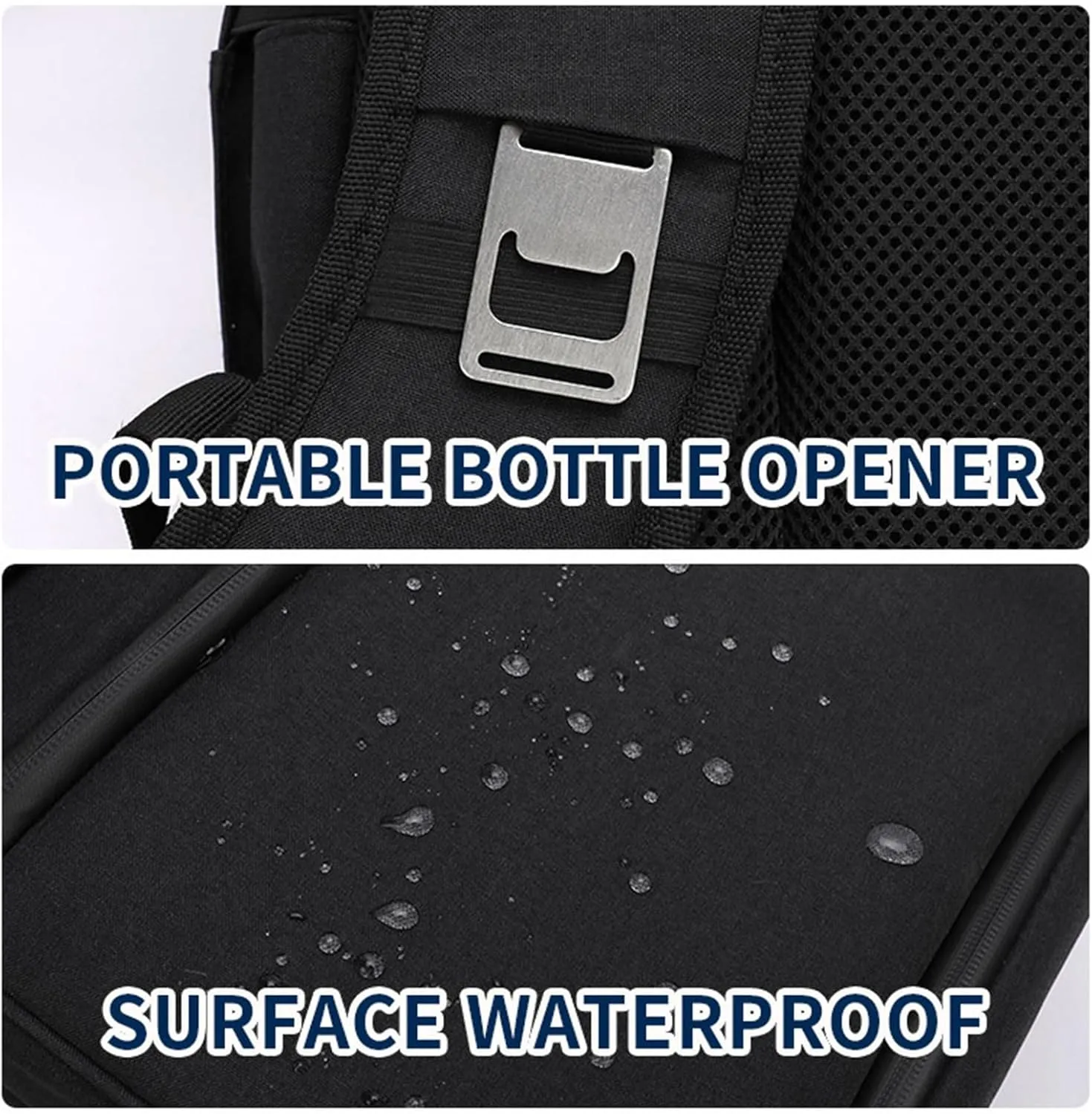 Car Camping Coolers for Toyota Previa/Starlet/Urban Cruiser/Verso/Yaris Verso, Waterproof Portable Cooler, Leak Proof Picnic Insulated Bag, Ultra-Light Premium Ice Chest Box,A-Black