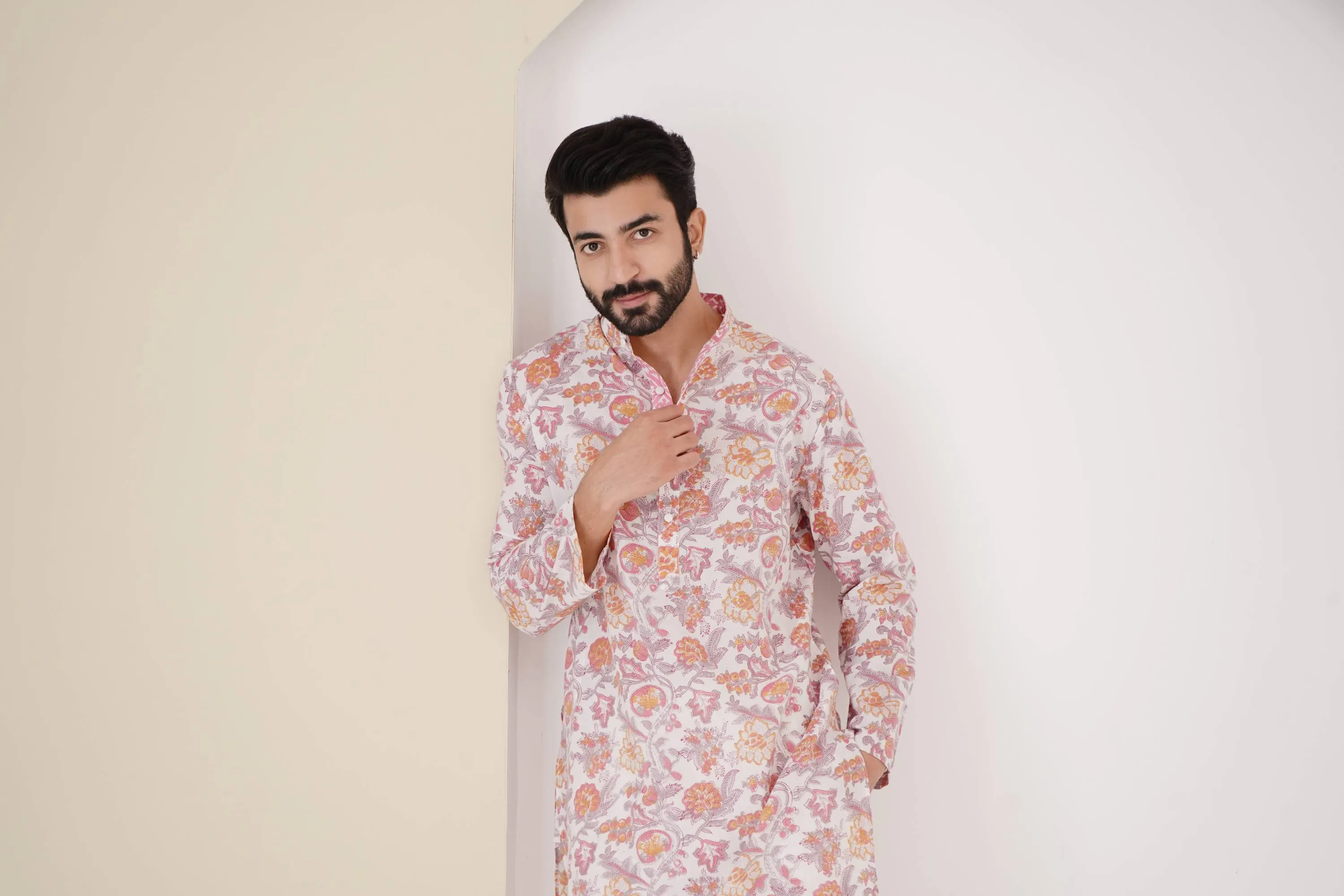 Carnation Chintz Kurta