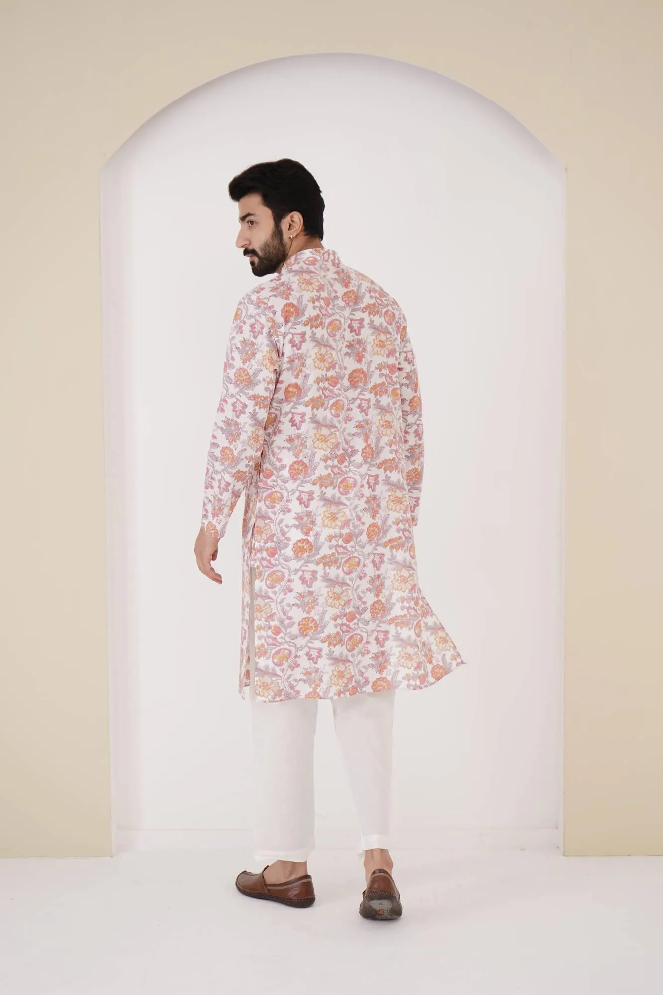 Carnation Chintz Kurta