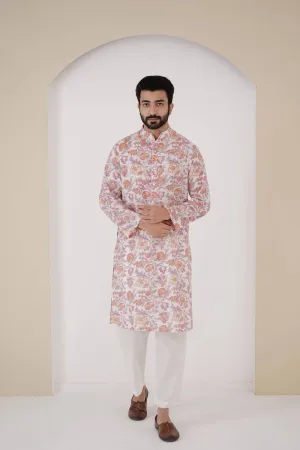 Carnation Chintz Kurta