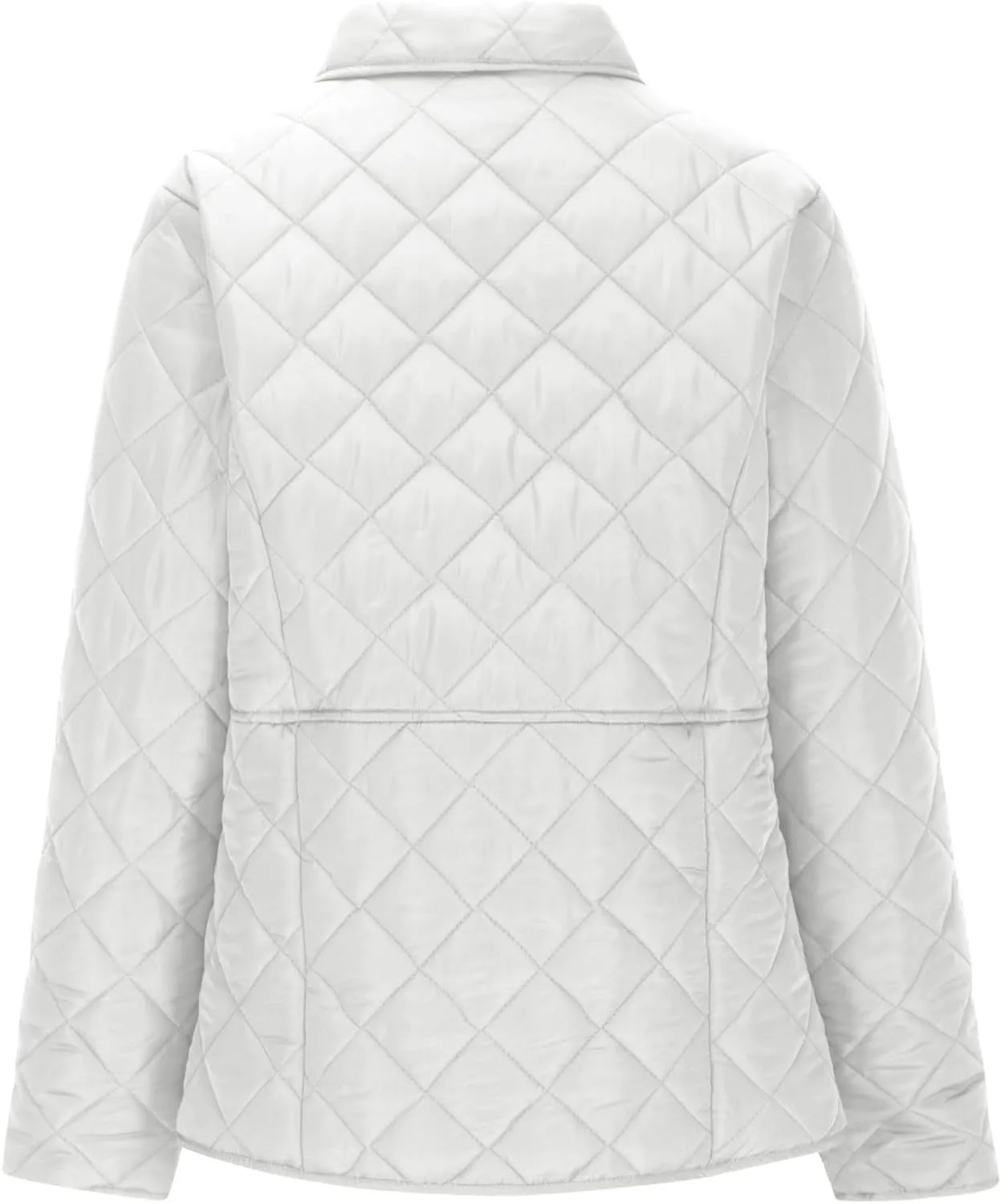 Ceboyel Women'S Quilted Barn Jackets 2024 Trendy Puffy Coats Quilted Bomber Jacket Lightweight Warm Winter Outerwear Clothing