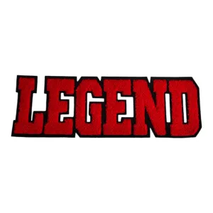 Chenille Legend Patch (10 Inch) Premium Quality Decor Patch