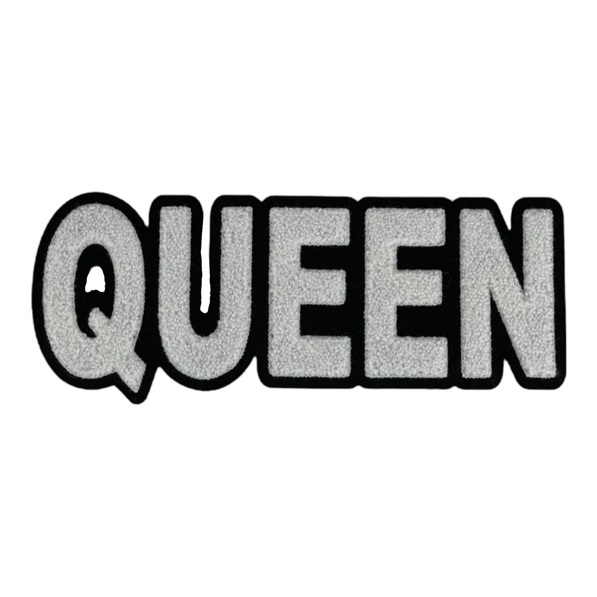 Chenille Queen Patch (10 Inch) Premium Quality Sew On