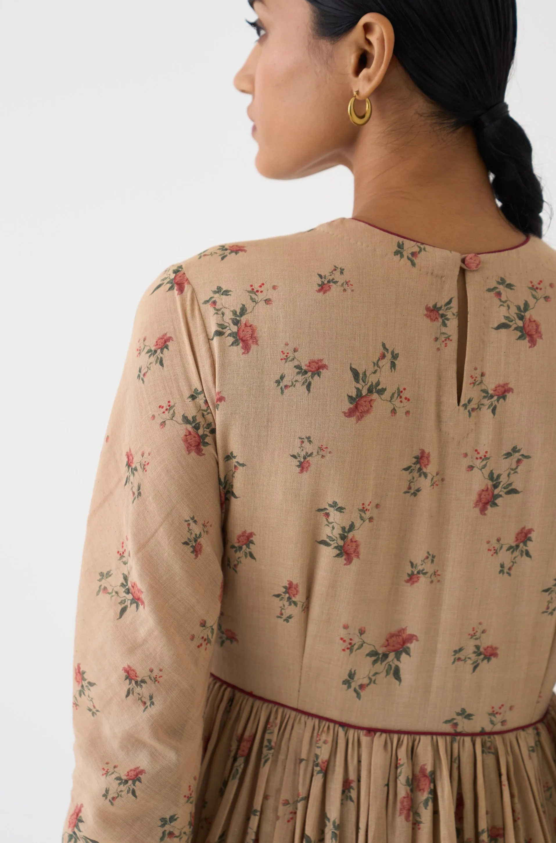 Chintz blush ghoomar anarkali
