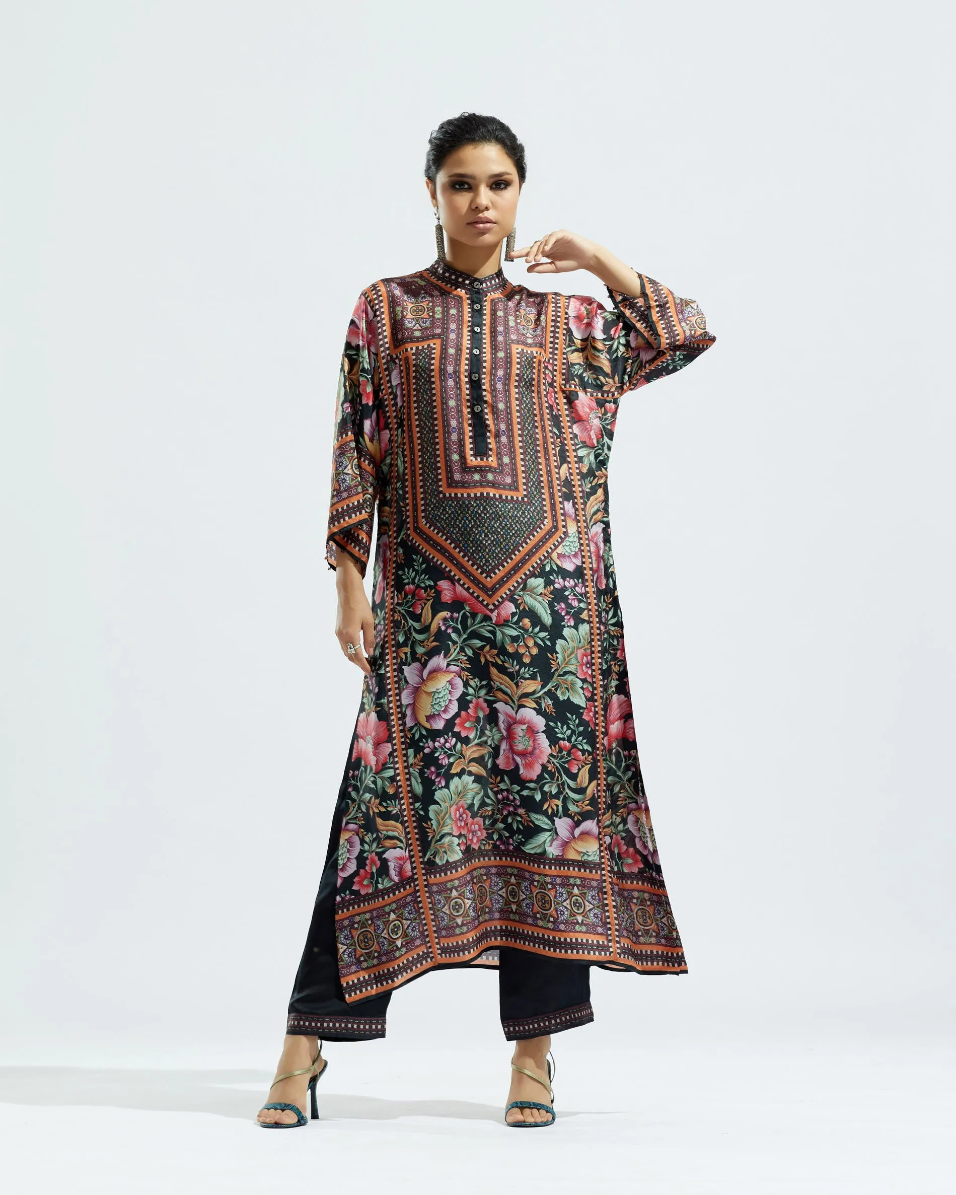 Chintz : Ghazala - Black