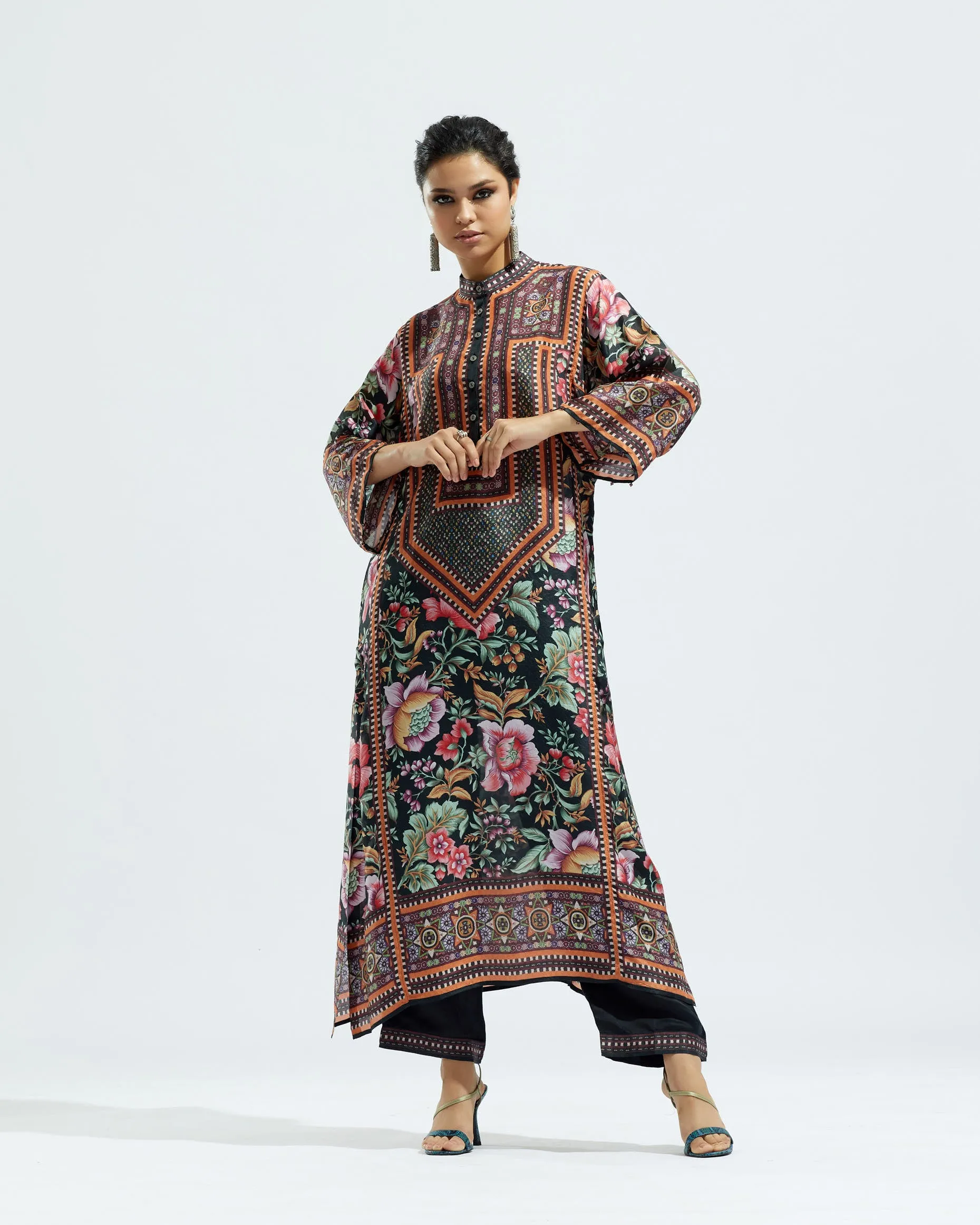 Chintz : Ghazala - Black