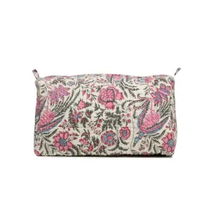CHINTZ JAL _ 5 QUILTED TOILETRY POUCH