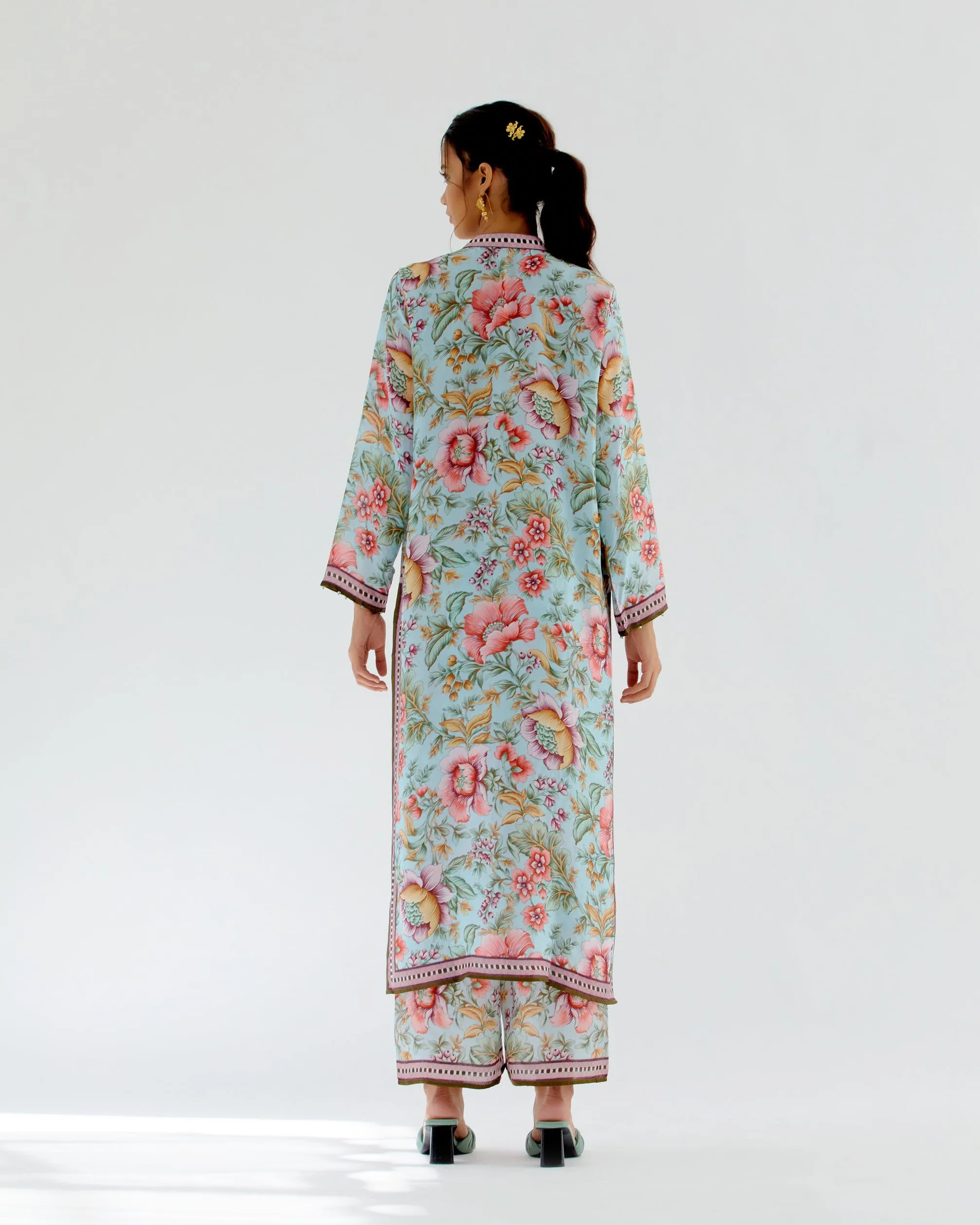 Chintz : Ramin - Aqua