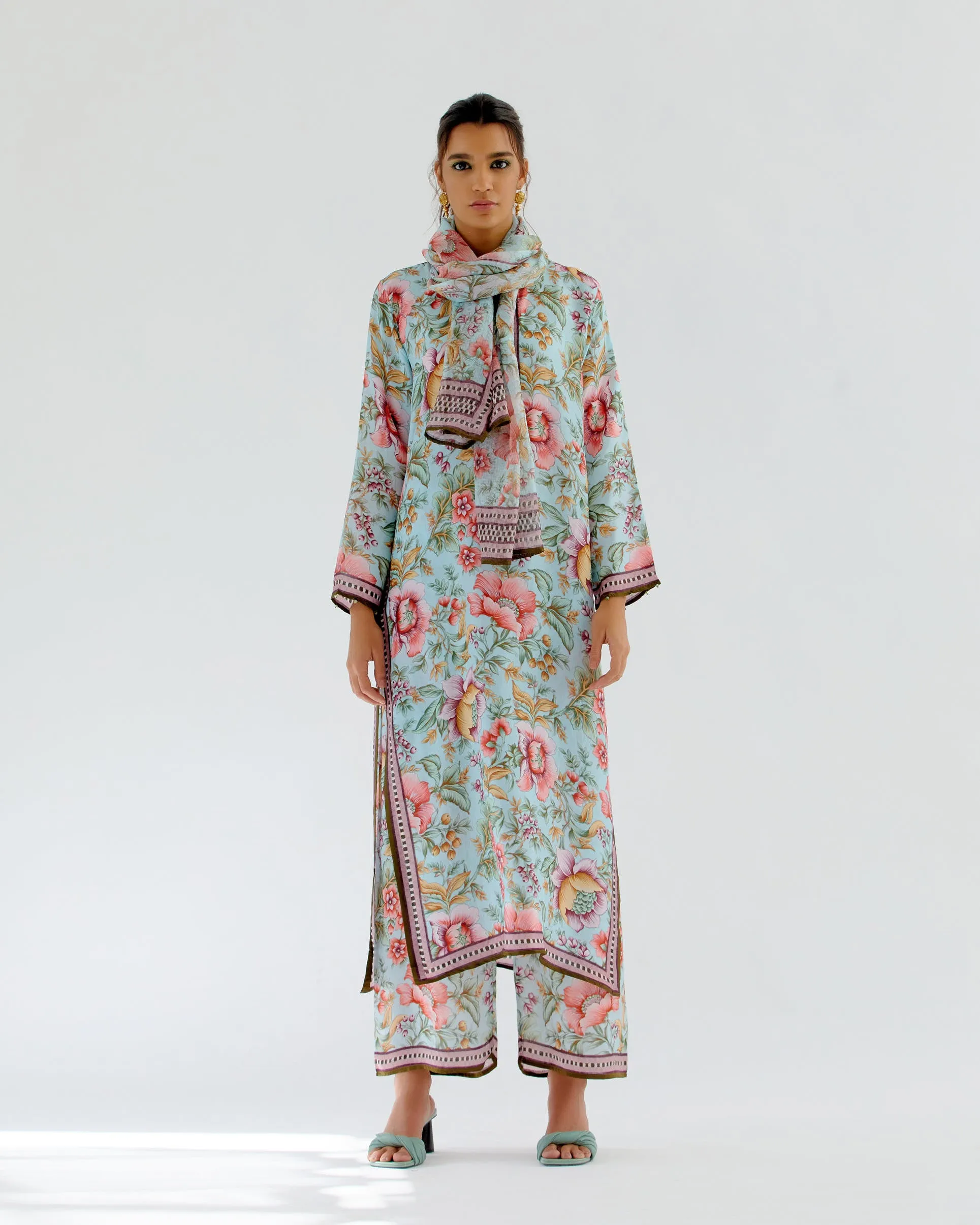 Chintz : Ramin - Aqua