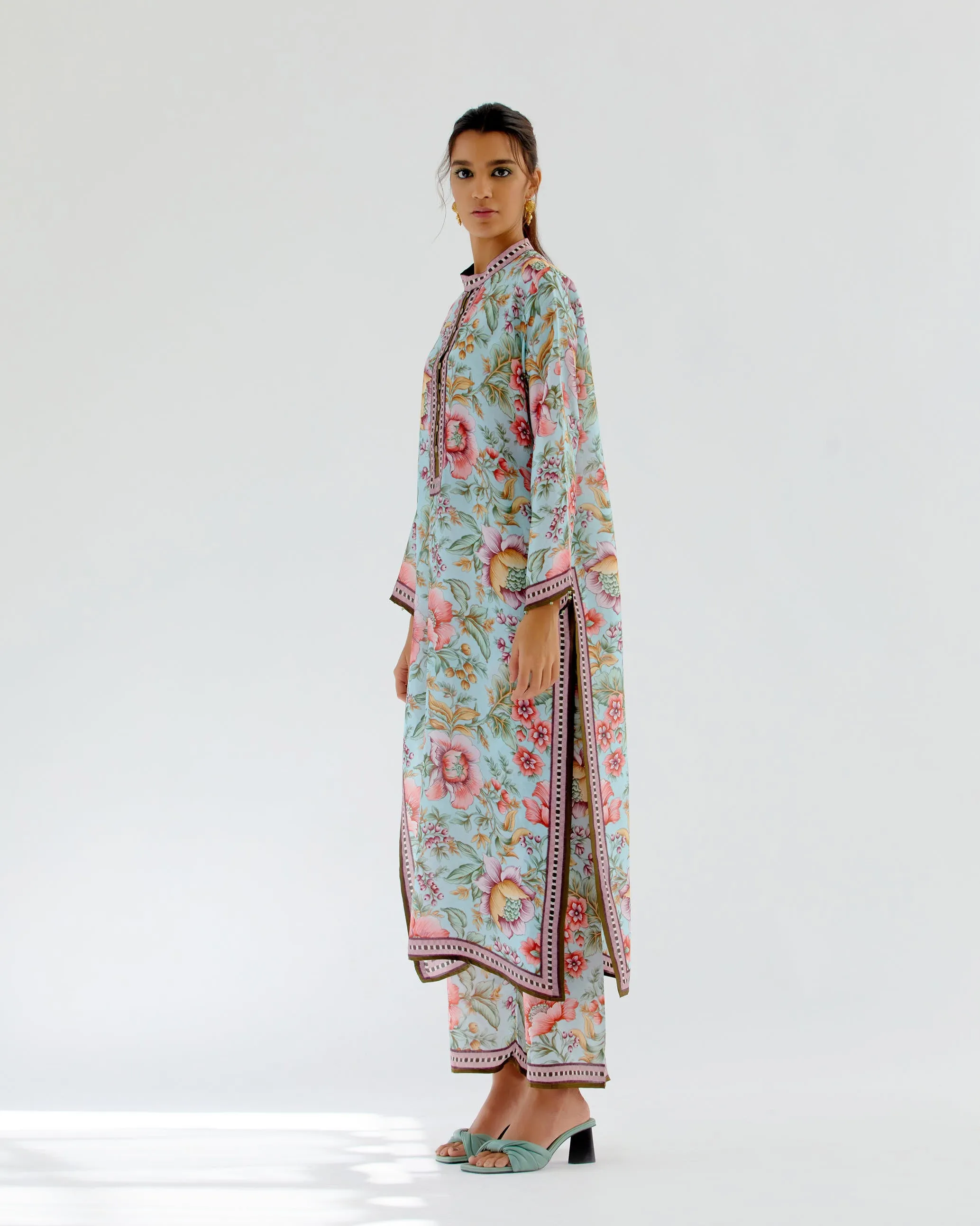 Chintz : Ramin - Aqua